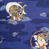 ナカ貿易 和調プリント 風神・雷神